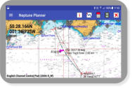Neptune Tidal Planner running on an Android tablet